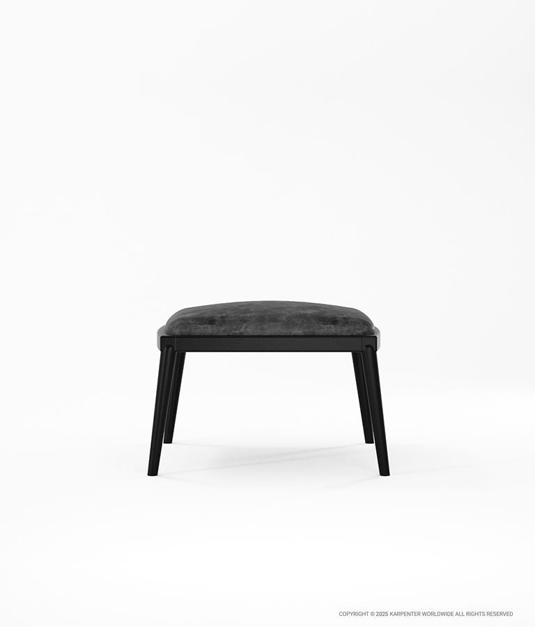 CHILLAX Ottoman with Leather
