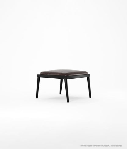 CHILLAX Ottoman with Leather