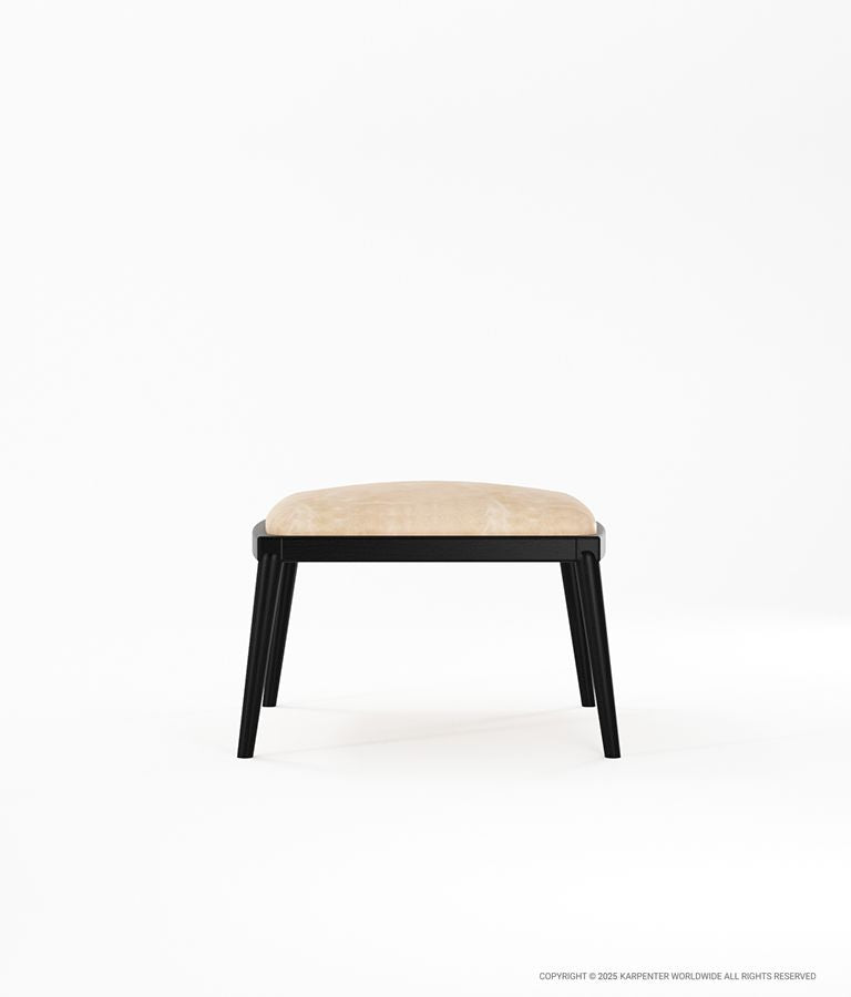 CHILLAX Ottoman with Leather