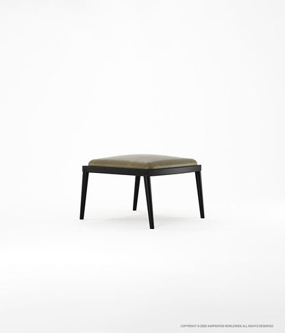 CHILLAX Ottoman with Leather