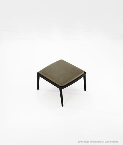 CHILLAX Ottoman with Leather