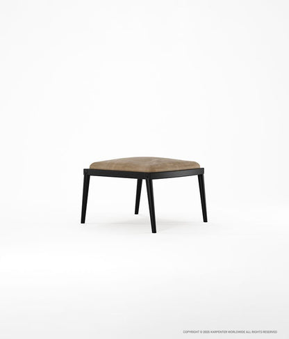 CHILLAX Ottoman with Leather