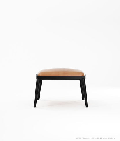 CHILLAX Ottoman with Leather