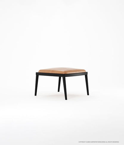CHILLAX Ottoman with Leather