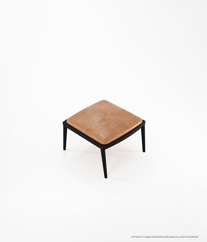 CHILLAX Ottoman with Leather