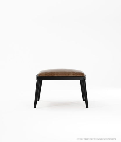 CHILLAX Ottoman with Leather