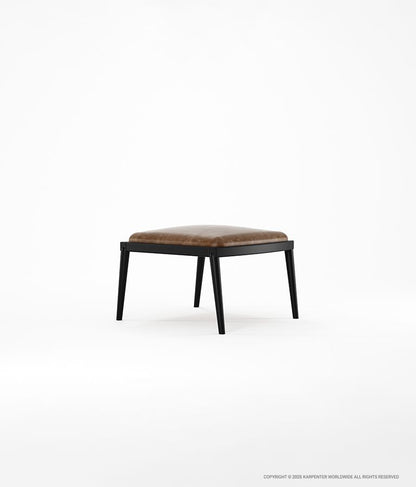 CHILLAX Ottoman with Leather