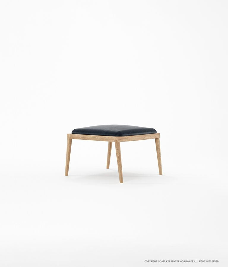 CHILLAX Ottoman with Leather