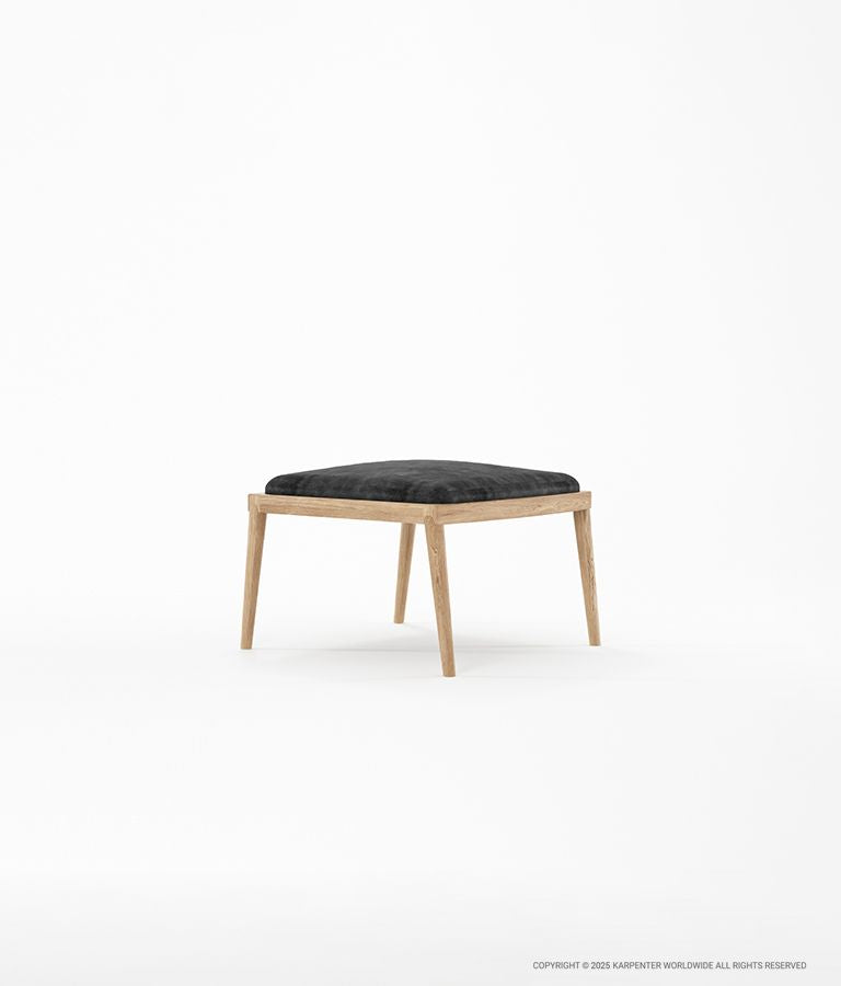 CHILLAX Ottoman with Leather