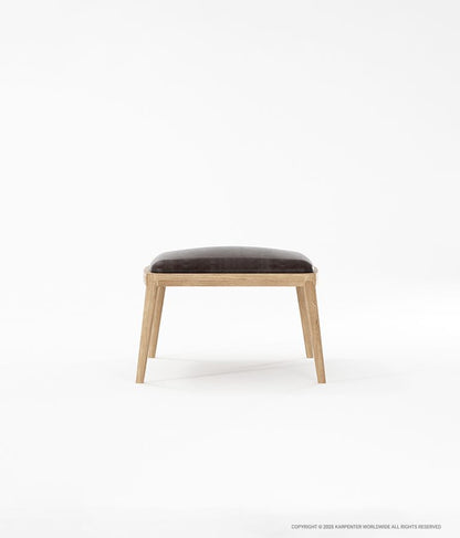 CHILLAX Ottoman with Leather