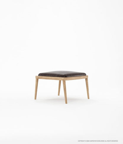 CHILLAX Ottoman with Leather