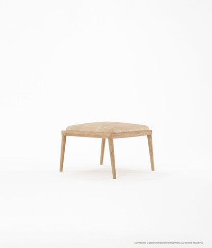CHILLAX Ottoman with Leather