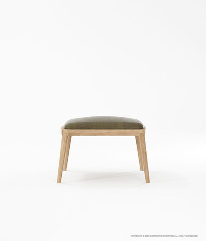 CHILLAX Ottoman with Leather