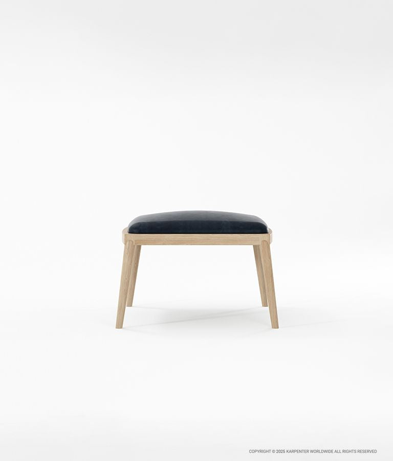 CHILLAX Ottoman with Leather