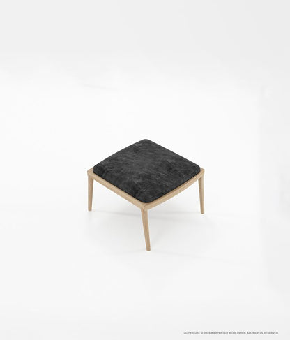 CHILLAX Ottoman with Leather