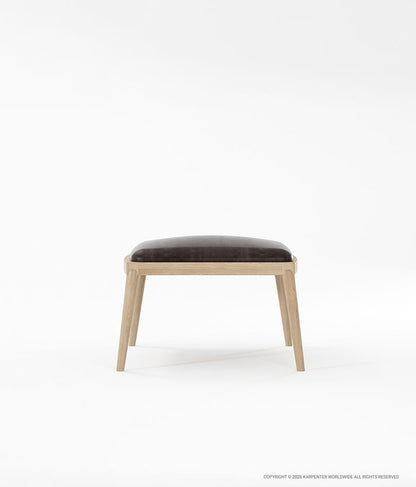 CHILLAX Ottoman with Leather