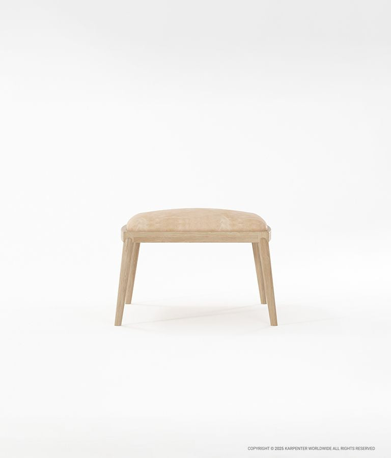 CHILLAX Ottoman with Leather