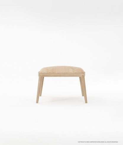 CHILLAX Ottoman with Leather