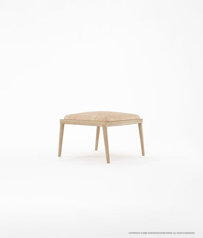 CHILLAX Ottoman with Leather