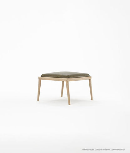 CHILLAX Ottoman with Leather
