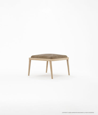CHILLAX Ottoman with Leather