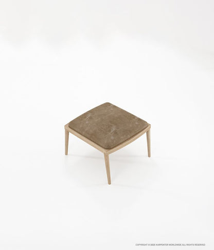CHILLAX Ottoman with Leather