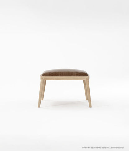 CHILLAX Ottoman with Leather