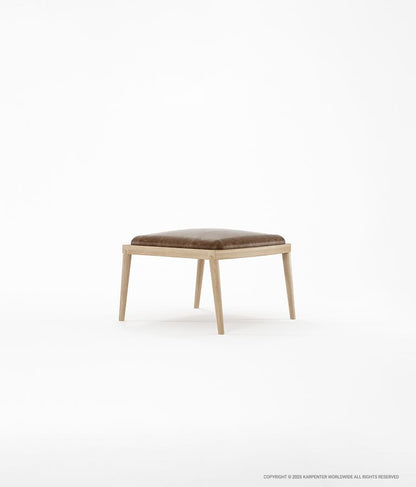 CHILLAX Ottoman with Leather