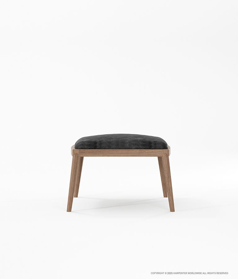CHILLAX Ottoman with Leather