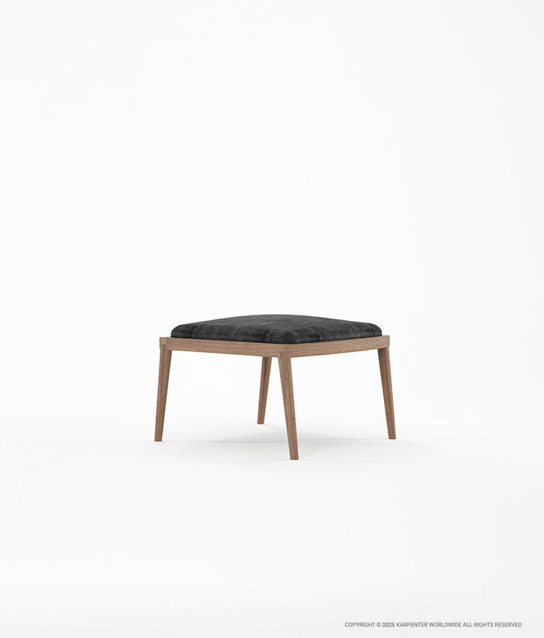 CHILLAX Ottoman with Leather