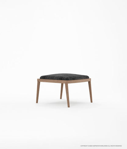 CHILLAX Ottoman with Leather