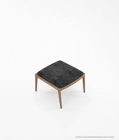 CHILLAX Ottoman with Leather