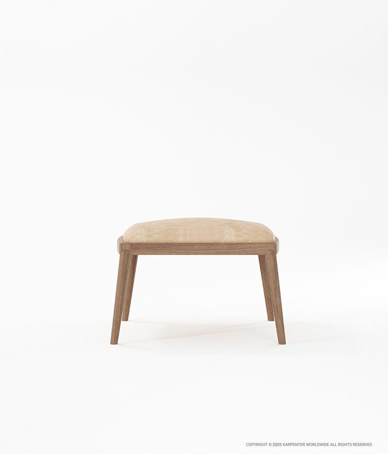 CHILLAX Ottoman with Leather