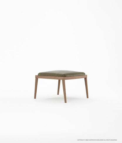 CHILLAX Ottoman with Leather