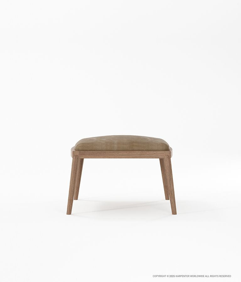CHILLAX Ottoman with Leather