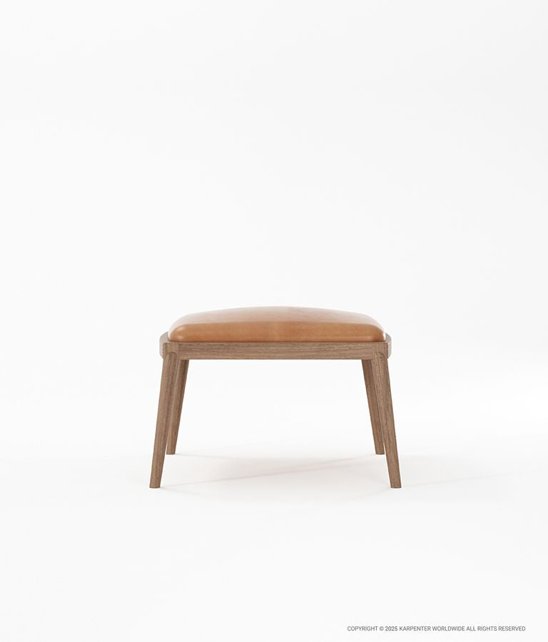 CHILLAX Ottoman with Leather