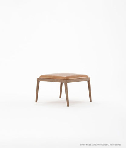 CHILLAX Ottoman with Leather