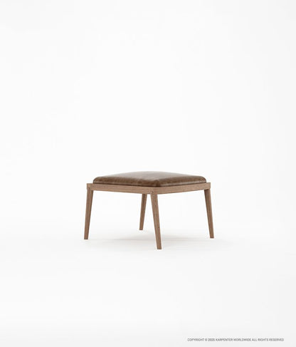CHILLAX Ottoman with Leather