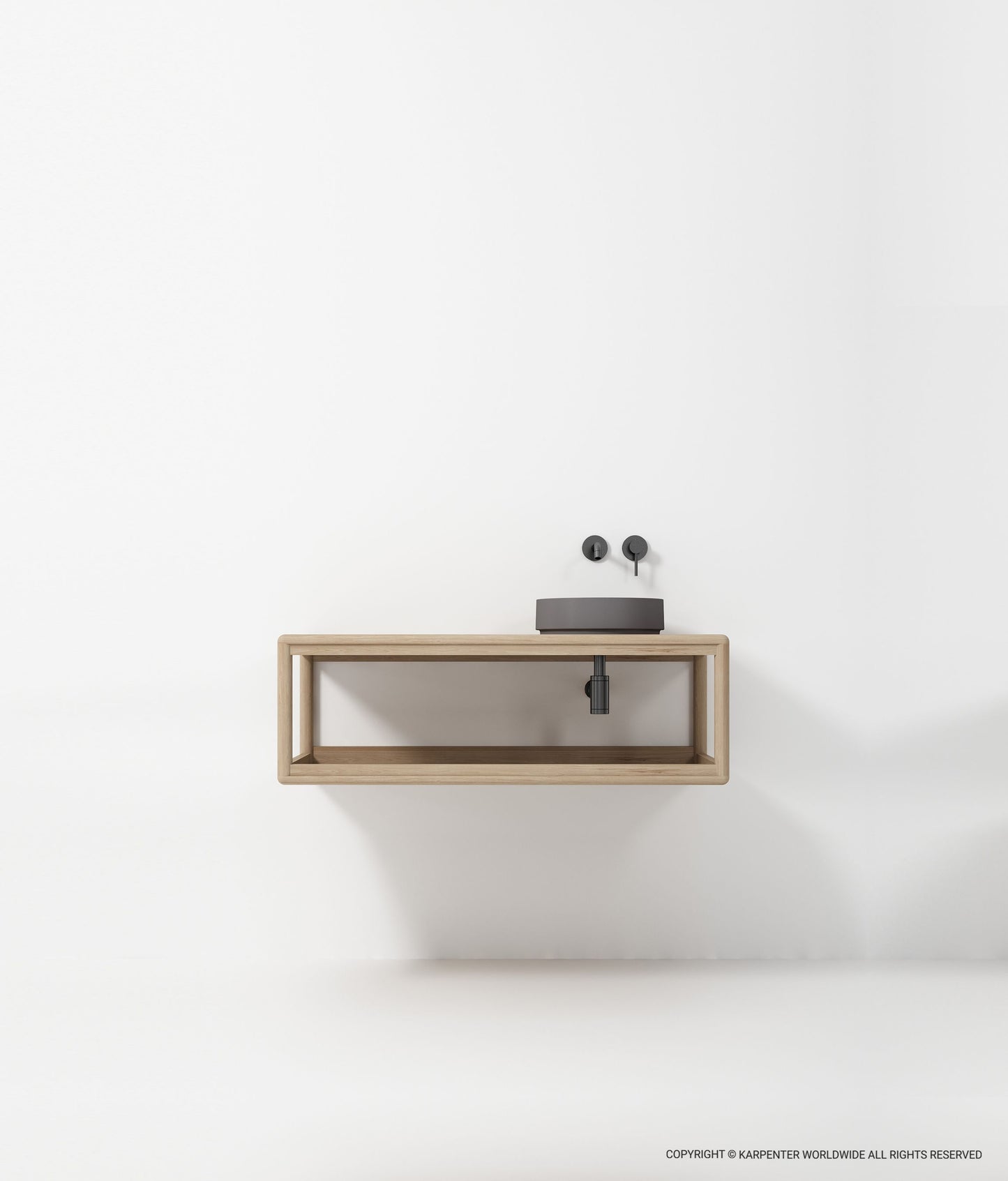 DAEK Hanging Basin Cabinet
