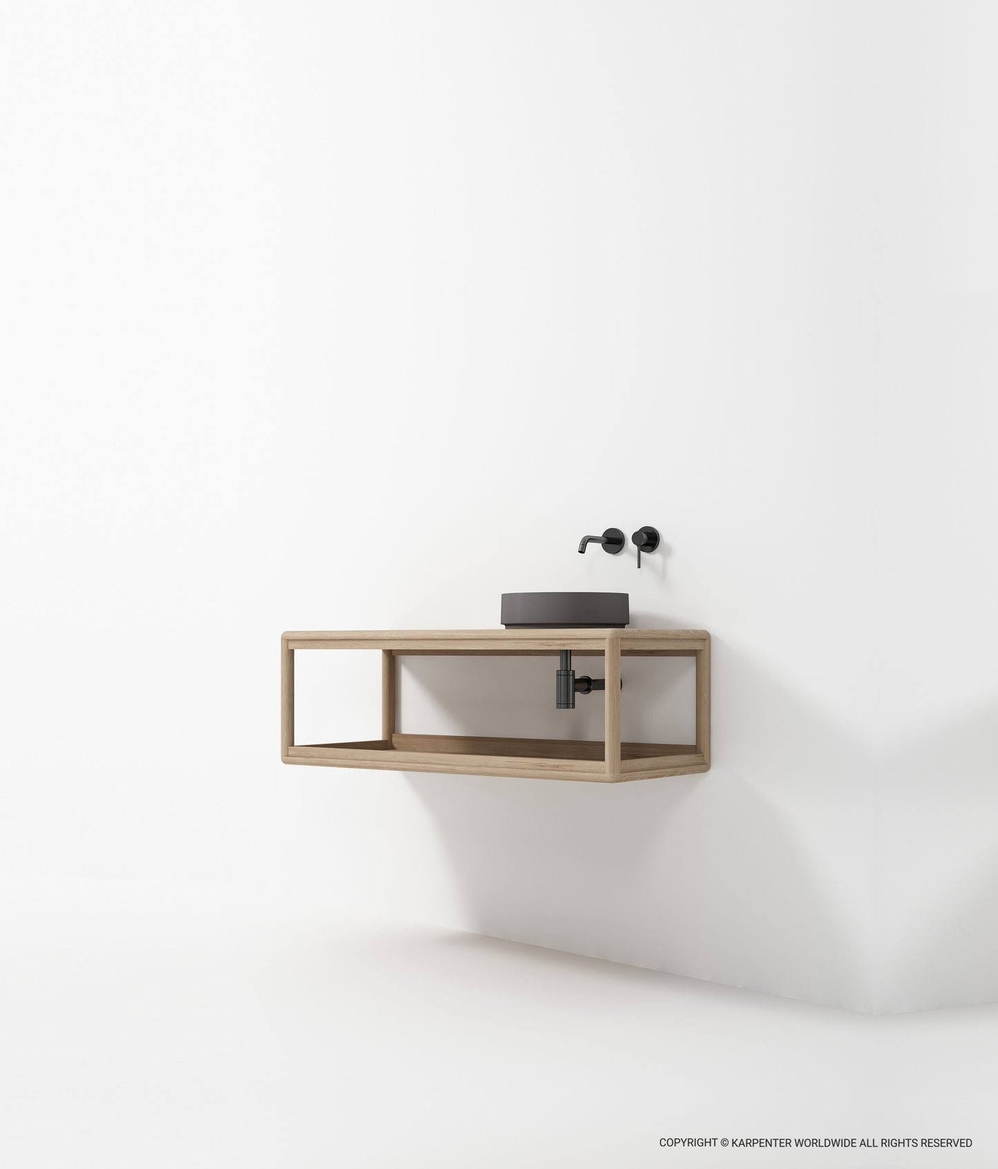 DAEK Hanging Basin Cabinet