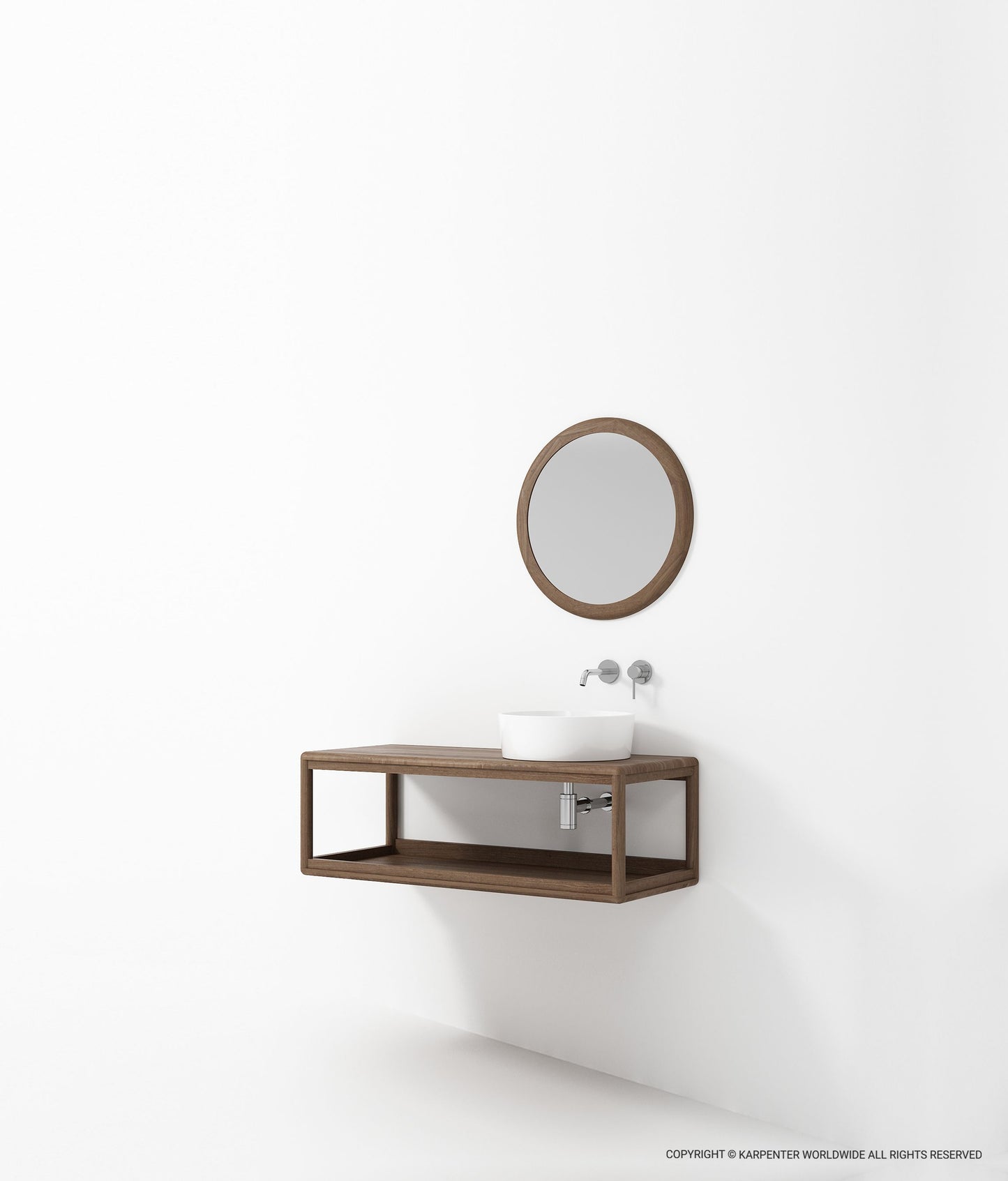 DAEK Hanging Basin Cabinet