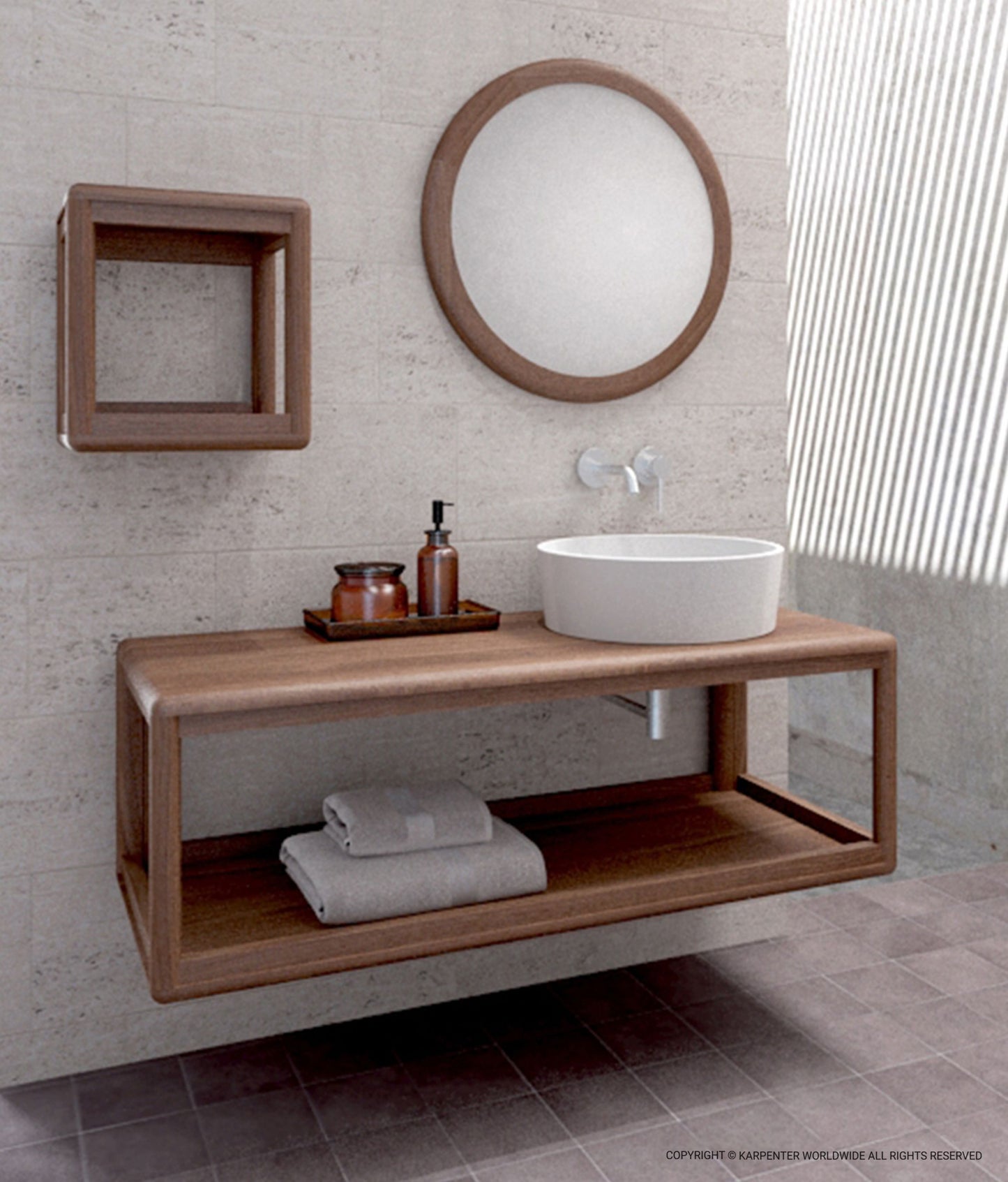 DAEK Hanging Rack Single Compartment