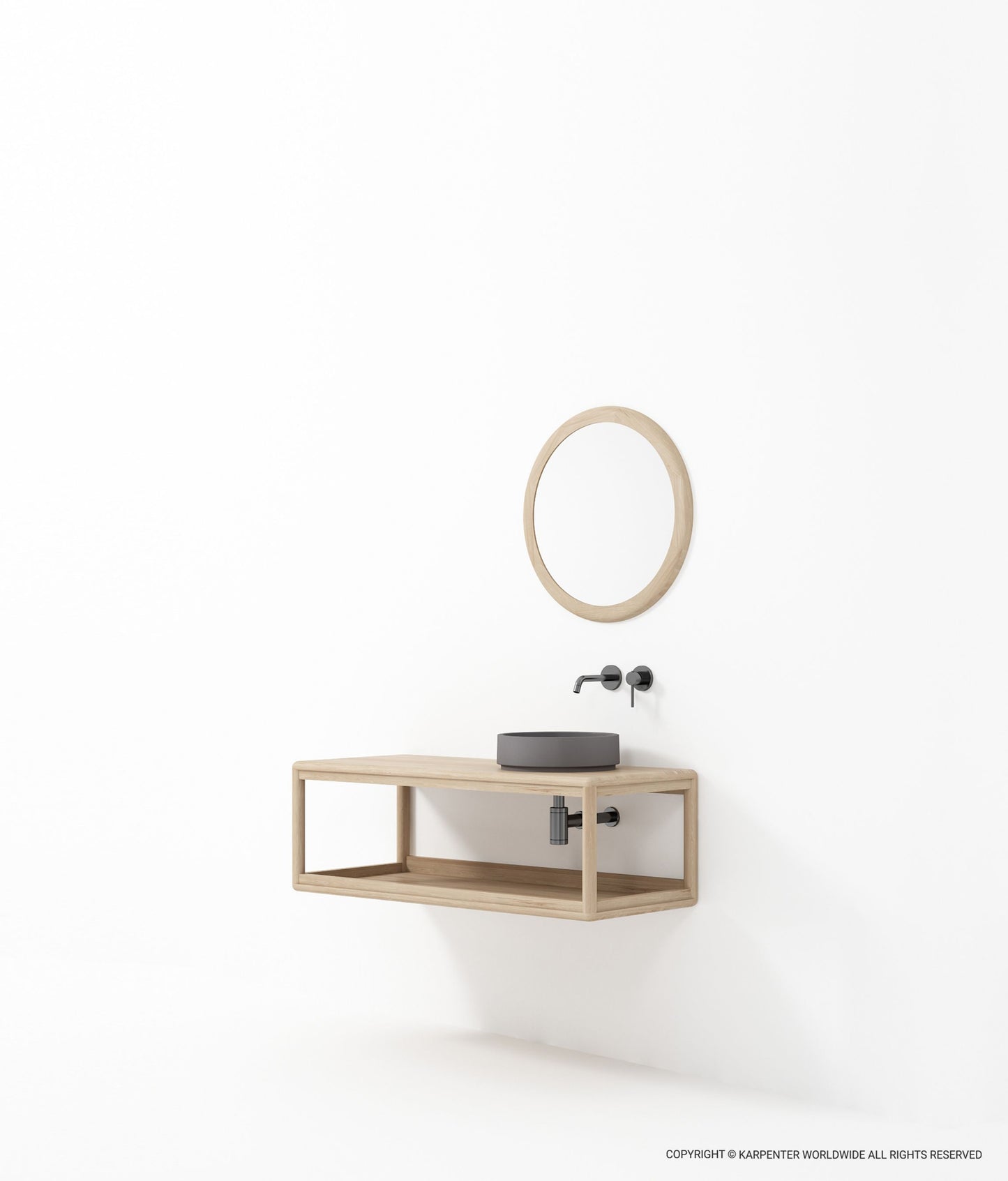 DAEK Round Mirror