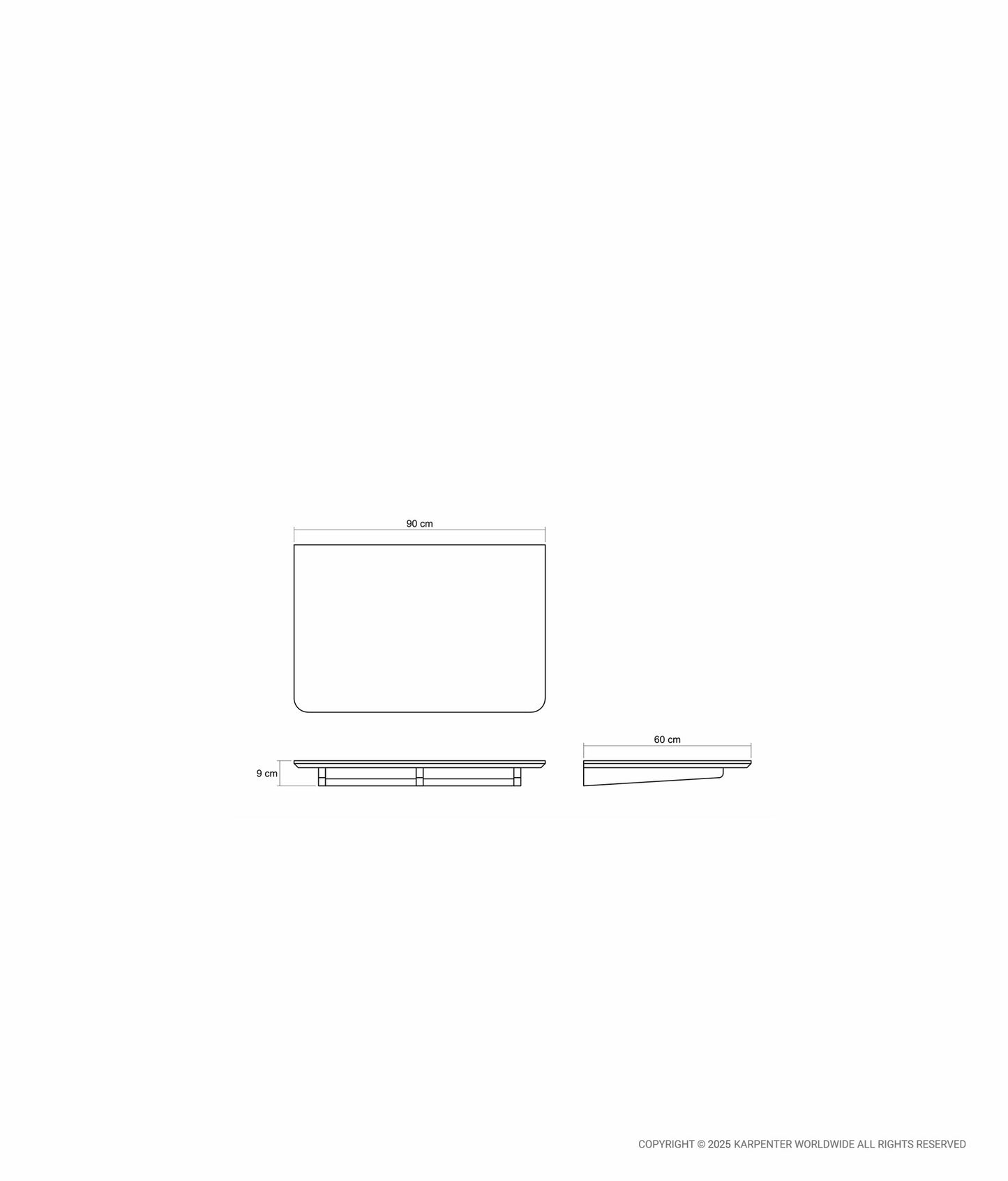 EAST Hanging Desk