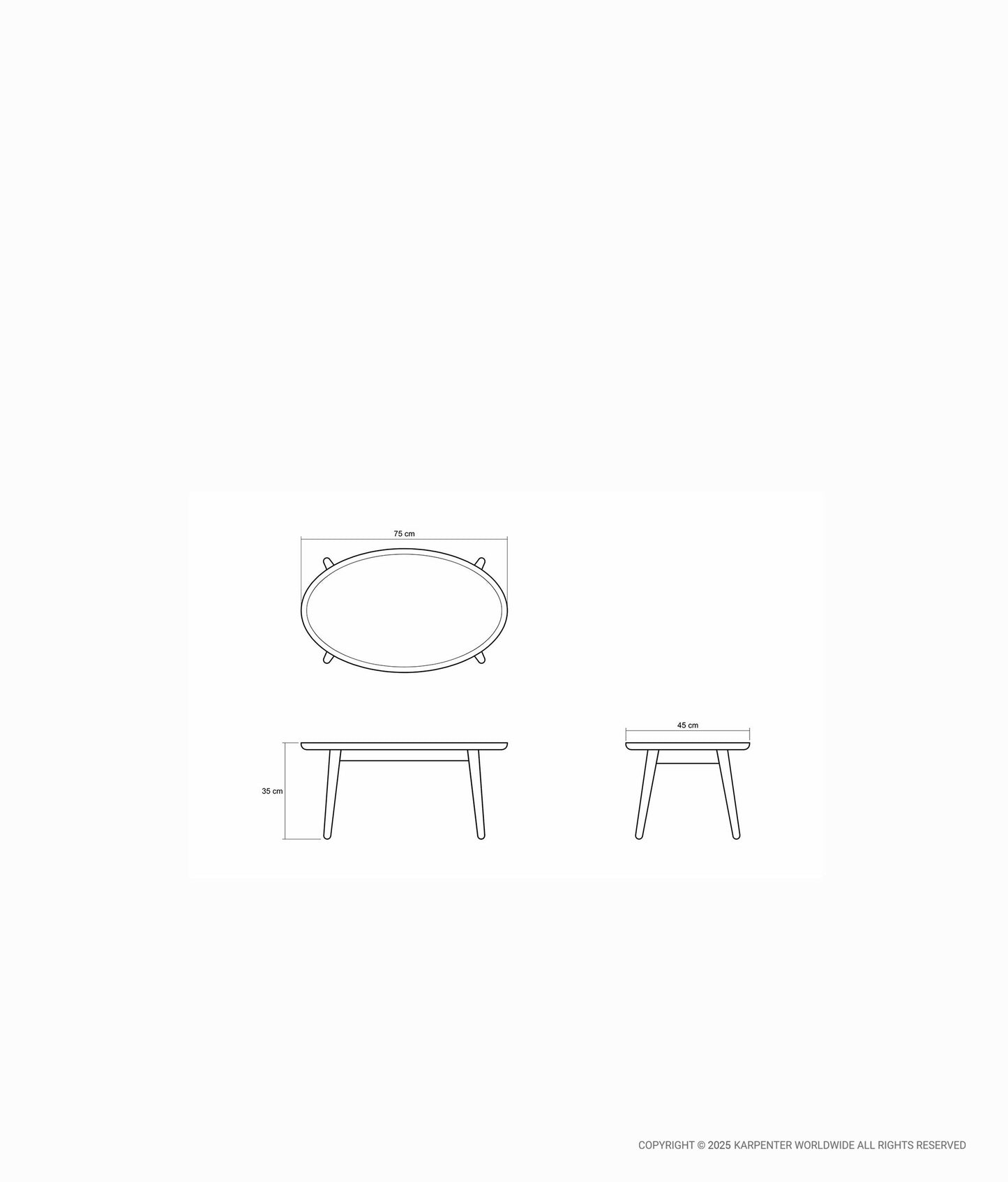 EAST Medium Coffee Table