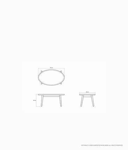 EAST Medium Coffee Table