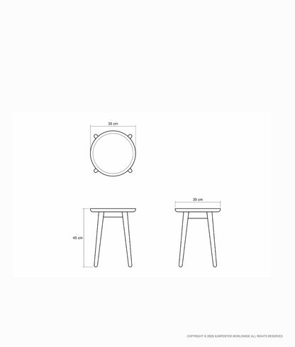 EAST Round Side Table