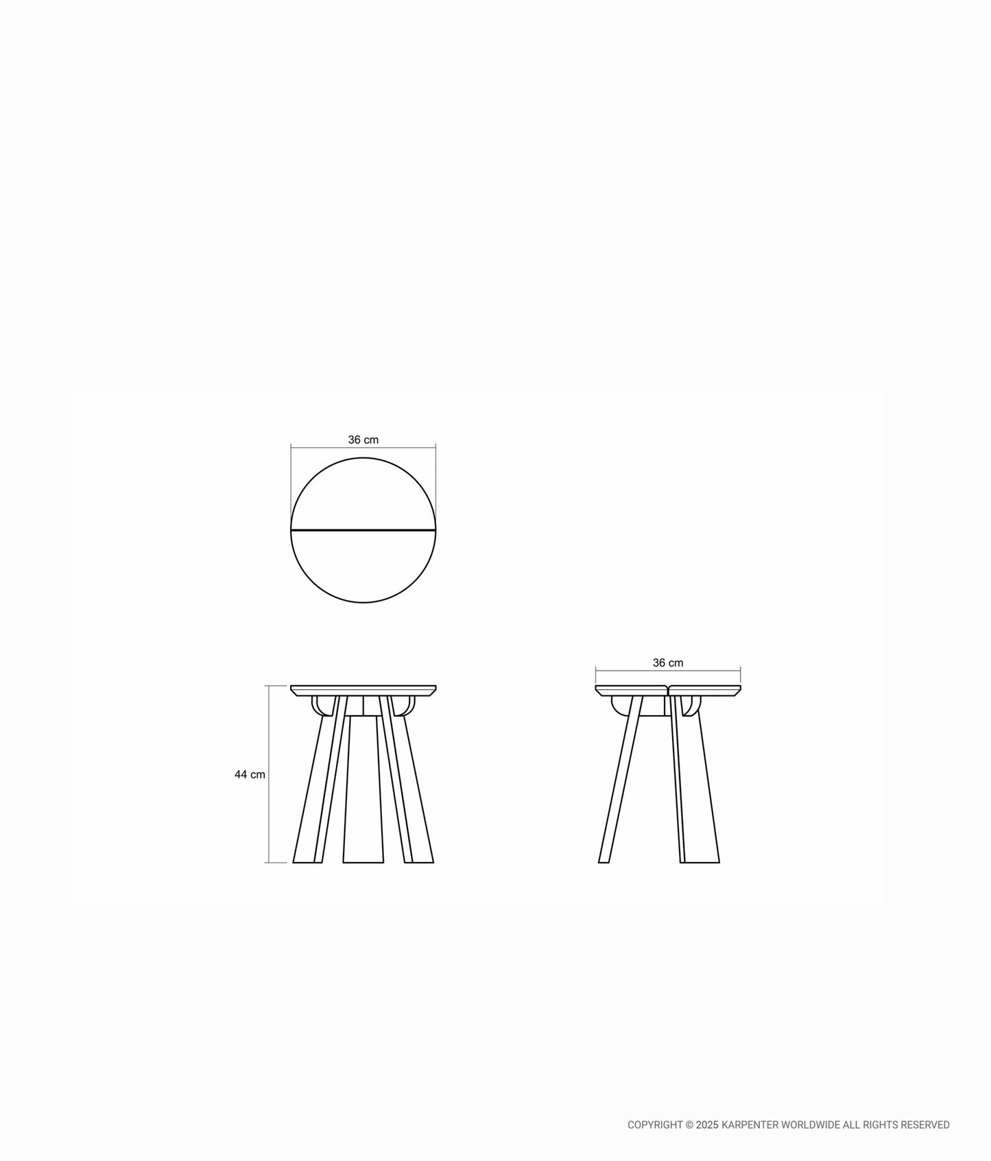 EAST Round Stool