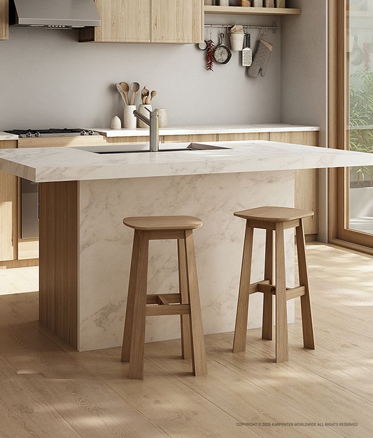 EAST Rectangular Counter Stool