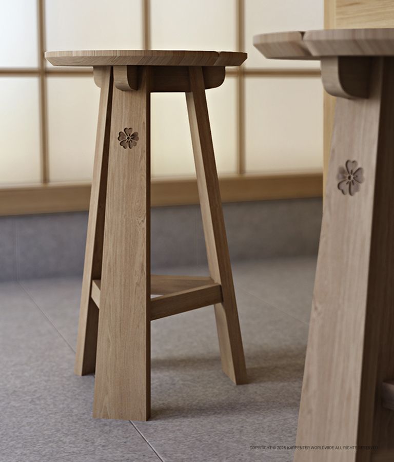 EAST Round Counter Stool